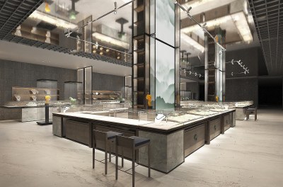 新中式珠宝店3D模型下载